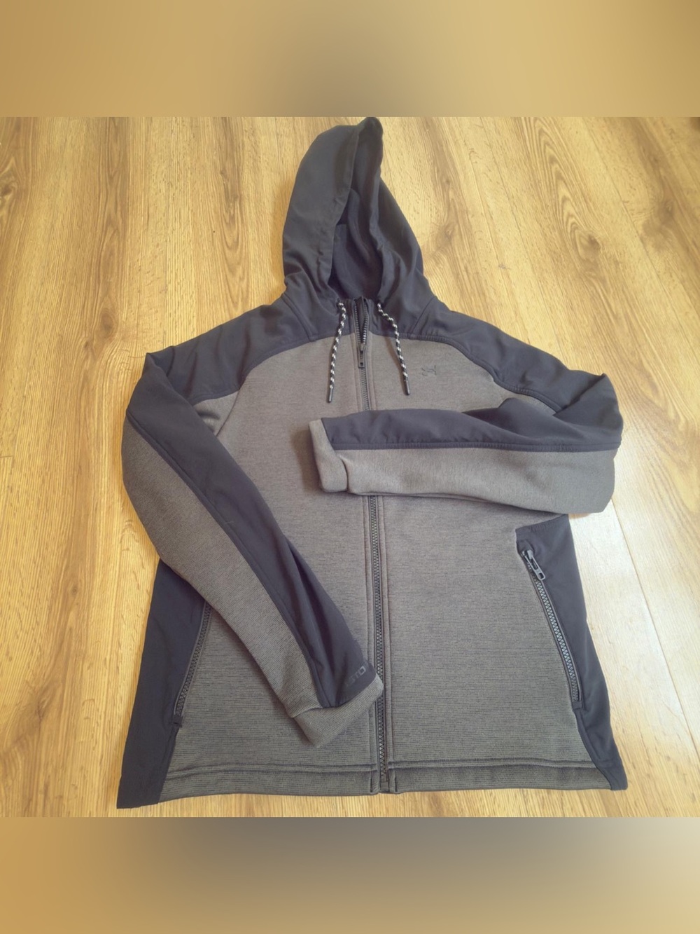 Under Armour Storm Full Zip Hoodie Gray Men’s M Fleece